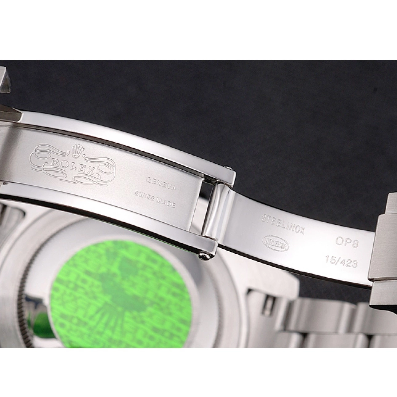 Good copy rolex watches Stainless Bezel Case No Date Swiss Black Bracelet Dial Submariner And Steel And Rolex 0629